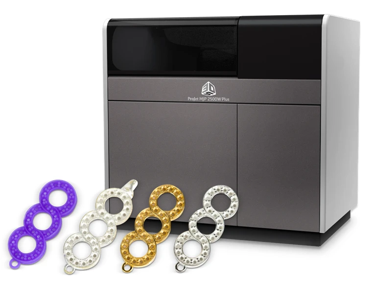 分辨率提高2倍，3D Systems發(fā)布新一代蠟?zāi)?D打印機(jī)ProJet MJP 2500W Plus